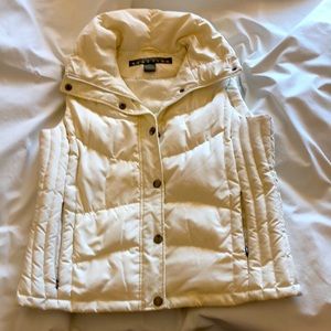 Kenneth Cole Ivory Down Vest